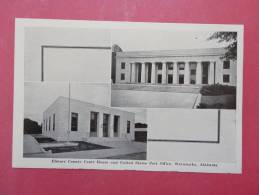 Alabama > Wetumpka  County Court House   & Post Office  --- Not Mailed===========   Ref  942 - Andere & Zonder Classificatie