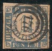 ALEMANIA 1864 (SCHLESWIG-HOLSTEIN) - Yvert #10 - VFU - Schleswig-Holstein