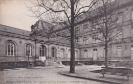 CPA-75-PARIS-ECOLE NORMALE D'INSTITUTEURS-  La Cour D'honneur - Entrée De L'Ecole - Enseignement, Ecoles Et Universités