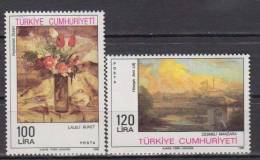 TURQUIE     1986                    N°  2515 / 2516         COTE   4.00    EUROS       ( 1373 ) - Neufs