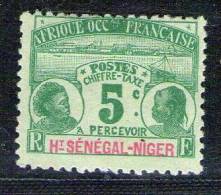 HAUT-SENEGAL & NIGER - TAXE  N° 1 NsG - Unused Stamps