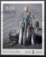 Denmark 2012   MiNr.1692  (O) Queen Margrete II 40 Years Jubilee. ( Lot L 444 ) - Gebraucht