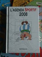 ASTERIX  LIVRE AGENDA SPORTIF ASTERIX - Asterix