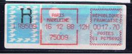 F Frankreich 1985 Mi 6 Automatenmarke 17,70 Fr - 1985 Papel « Carrier »