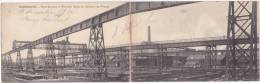 9892# ISBERGUES PONT ROULANT & PARC AUX RAILS DES ACIERIES DE FRANCE DOUBLE VUE PAS DE CALAIS - Isbergues