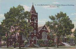 Alabama Anniston First Methodist Church And Acker Memorial Building - Andere & Zonder Classificatie