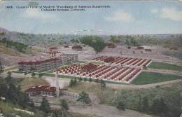 Colorado Colorado Springs General View Of Modern Woodmen Of America Sanatorium - Colorado Springs