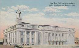 Colorado Pueblo New City Hall And Auditorium Under Construction - Pueblo