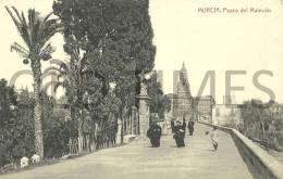 SPAIN - MURCIA - PASEO DEL MALECÓN - 1910 PC. - Murcia
