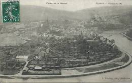 Fumay - Joli Panorama De La Ville En 1908 ( Voir Verso ) - Fumay