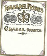 Etiquette Parfum Réf.004. Tombarel Frères - Grasse - Etiquetas