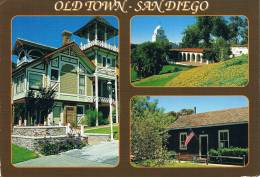 SAN DIEGO - OLD TOWN - Old Town San Diego's History Comes Alive With Visits To Heritage Park, The Serra Museum - 2 Scans - San Diego
