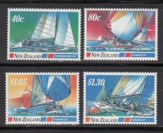 New Zealand   Scott No 867-70 Mnh  Year 1987 - Neufs