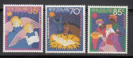 New Zealand   Scott No 880-82 Mnh  Year 1987 - Unused Stamps