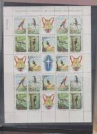 G)1961CUBACHRISTMAS 1961-62-BIRDS, MINISHEET, MNH, PERFECT CONDITION - Nuevos