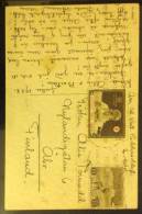 Norge: Postcard Sent To Finland With Propaganda - Fine And Rare - Briefe U. Dokumente