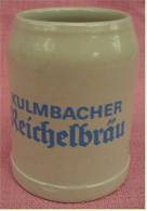 Kulmbacher Reichelsbräu  -  Bierkrug Aus Steingut  -  Bierseidel - Glazen