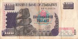 Billets -  B742 - Zimbabwe   - Billet  One Hundred Dollars ( Type, Nature, Valeur, état... Voir 2 Scans) - Zimbabwe