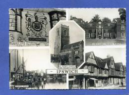 Z - Angleterre - IPSWICH - Multivues - Ancient House - Church - Docks - Silent Street - Museum - Suffolk - Ipswich