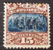 ETATS UNIS Yvert N° 35 Oblitéré COLOMB / 15 Ct Brun Rouge Et Bleu - Used Stamps