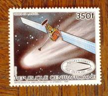 CENTRAFRIQUE Comete De Halley. Halley's Comet(1 Valeur Dentelée ) ** MNH - Autres & Non Classés