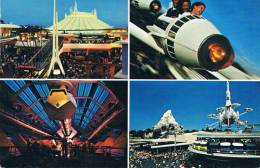 TOMORROWLAND - The Incredible Thrills Od Space Mountain And A Rocket Trip.... - Walt Disney - TBE, Carte Neuve, 2 Scans - Other & Unclassified