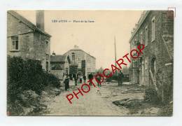 Les AVINS-Place De La Gare-Animation-Periode GUERRE 14-18-1WK-BELGIEN-BELGIQUE-Feldpost-20-8-14- - Clavier