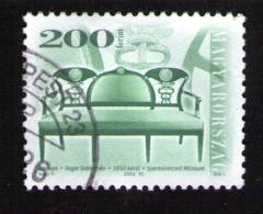 HONGRIE Oblitération Ronde Used Stamp Magyar Posta 200 Forint Mobilier Canapé 2001 - Gebruikt