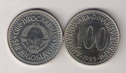 Yugoslavia 100 Dinara 1985. UNC KM#114 - Yugoslavia
