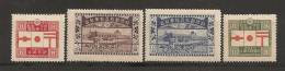 JAPON 1921 - Yvert #162/65 - MLH * - Unused Stamps