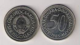 Yugoslavia 50 Dinara 1985. High Grade  KM#113 - Yugoslavia