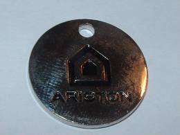 Jeton De Caddies - ARISTON - Trolley Token/Shopping Trolley Chip