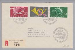 Schweiz 1949-05-27 R-Brief Mit Sonderstempel - Storia Postale