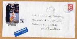 Enveloppe Lettre Entier Postal Charleville-Mézières Capitale Mondiale De La Marionnette Messincourt Ardenne Bruxelles 7 - Sonstige & Ohne Zuordnung