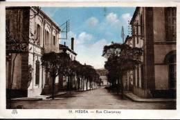 ALGERIE  - MEDEA -  Rue Charpenay - Medea