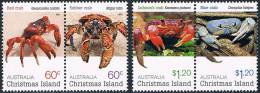 Christmas Island - Crabes 707/710 ** - Crustacés