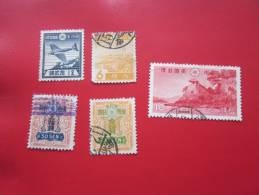 Japon  Nippon  5 Stamps > Asia > Japan > 1868-1912 Emperor Mutsuhito (Meiji Era) > Used Stamps Timbres Oblit - Used Stamps