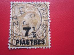 1922 >> 1 Stamp Surchargé 7 Piastres >>protectorat Anglais En Orient British Protectorates Oblitéreé Used - Aden (1854-1963)