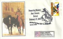 La Conquète De L'Ouest, Kernville, Sierra Nevada, Californie. USA , Enveloppe Souvenir 2007 - American Indians