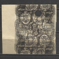 8182- RARO SELLO FISCAL PRUEBA ESSAY PROOF.DOBLE IMPRESION,AÑO 1891,VARIEDAD,GRAN ERROR,CON NUMERACION EN REVERSO,AUTENT - Revenue Stamps