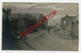 MERKEM-Voie Du FELDBAHN-PARC-2 CARTES PHOTO Allemandes-GUERRE 14-18-1WK-BELGIQUE-BELGIEN- - Houthulst