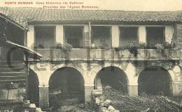 PORTUGAL - SABROSO - AGUAS ROMANAS - CASA HISTORICA - 1915 PC. - Vila Real