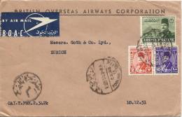 1951 Brief In Die Schweiz - Cartas & Documentos
