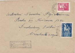 Registered Letter KONCZYCE WIELKIE To PRAHA 1950 ( 288) - Cartas & Documentos