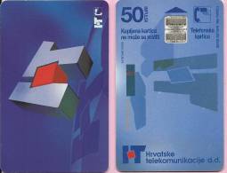 PHONECARD - Croatian Telecommunications, 50 Imp., Croatia - Opérateurs Télécom