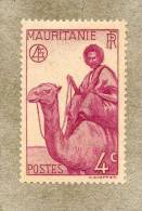 MAURITANIE : Maure Monté : Méhariste Et Chameau - - Unused Stamps