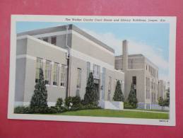 Alabama >  Jasper  Walker County Court House & Library  Not Mailed Ref  945 - Sonstige & Ohne Zuordnung