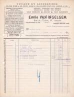 TUYAUX ET ACCESSOIRES / EMILE VAN INGELGEM / LOUVAIN 1922 (F954) - 1900 – 1949