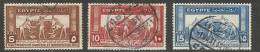 EGYPT COMPLETE STAMP SET 1931 - 14 Th Agricultural And Industrial Exhibition, Cairo - USED - Gebruikt