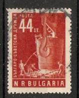 Bulgaria 1953  Bulgarian-Russian Friendship  (o) Mi.870 - Oblitérés